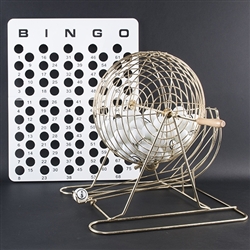 Bingo Cage and Balls | Bingo Cage for Sale | CT Bingo Supply