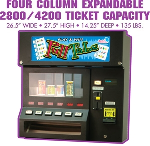 pull tab ticket machine for sale