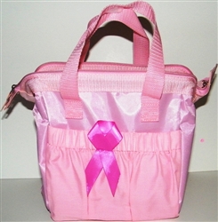 Pink Ribbon Deluxe Bingo Bag and Cushion Gift Set